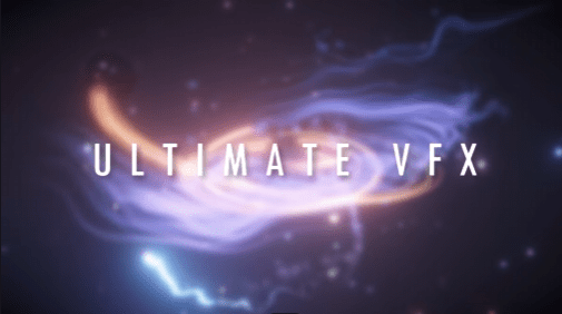 A space background with the words ultimate vr